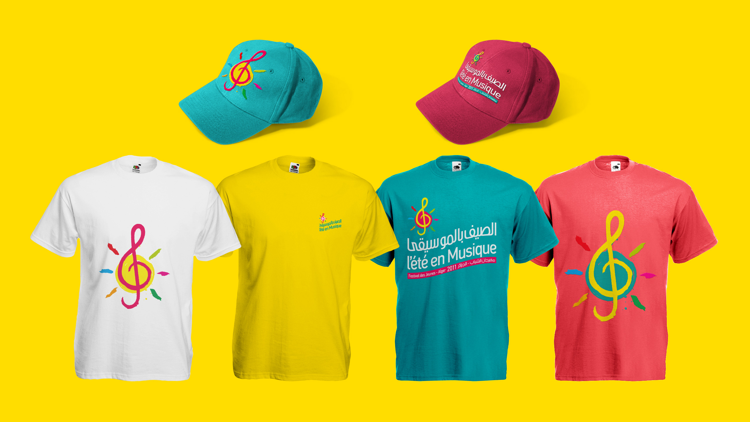 Summer Music Festival - Brand applications